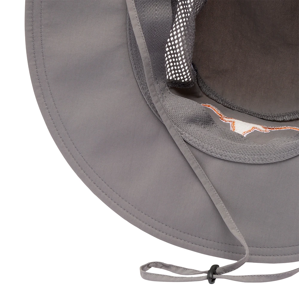 Men's Columbia  Gray Texas Longhorns Bora Bora III Omni-Shade Booney Hat