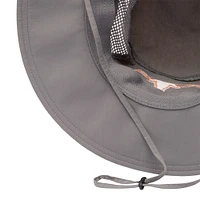 Men's Columbia  Gray Texas Longhorns Bora Bora III Omni-Shade Booney Hat