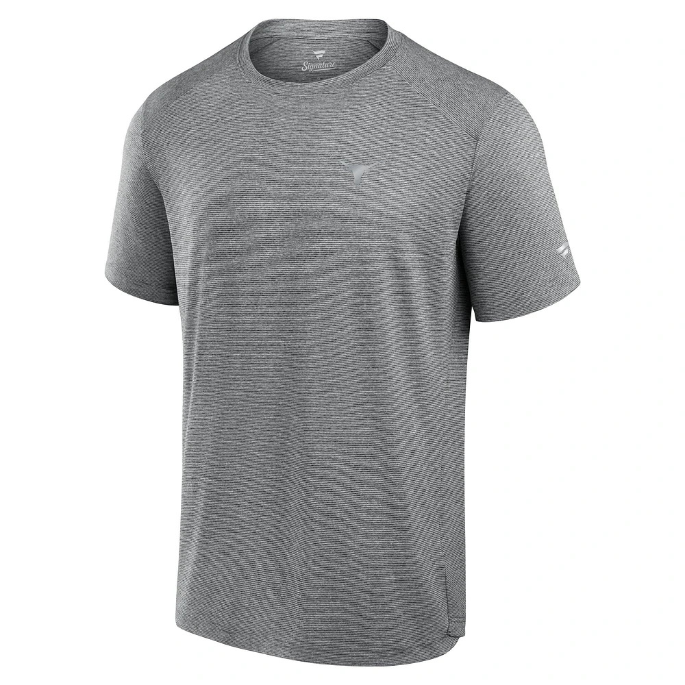Men's Fanatics Black Texas Longhorns Front Office Tech T-Shirt