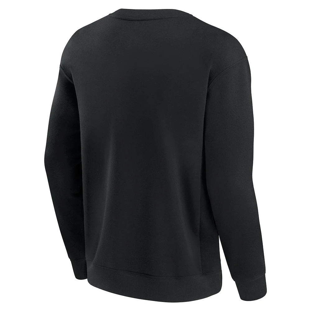 Men's Fanatics Black Texas Longhorns Unlimited Pullover Sweatshirt