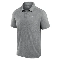 Men's Fanatics Charcoal Texas Longhorns Performance Polo