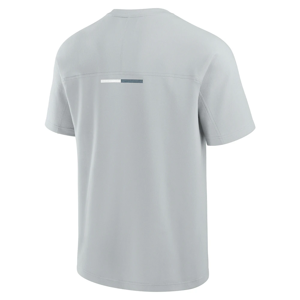 Men's Fanatics Gray Texas Longhorns Flex Tri-Blend T-Shirt