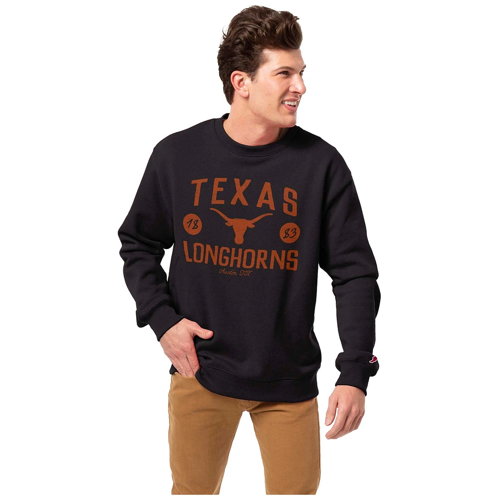 Sweat-shirt à enfiler Bendy Arch Essential Texas Longhorns noir pour homme