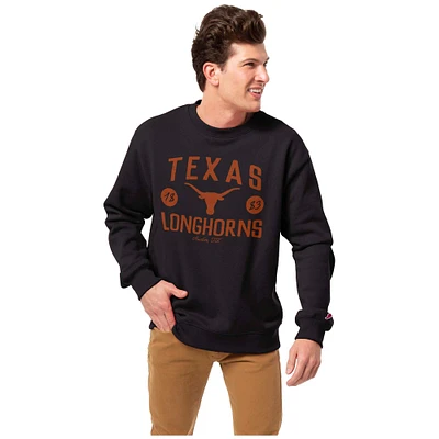 Sweat-shirt à enfiler Bendy Arch Essential Texas Longhorns noir pour homme