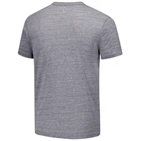 Men's League Collegiate Wear Heather Gray Texas Longhorns Tall Arch 2.0 Victory Falls Tri-Blend T-Shirt