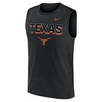 Men's Nike Black Texas Longhorns Primetime Tricode Legend Performance Tank Top