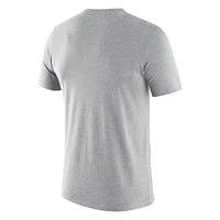 Men's Nike  Heather Gray Texas Longhorns Five-Time Volleyball National Champions T-Shirt