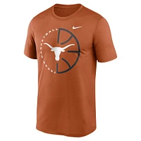 Men's Nike Texas Orange Longhorns Legend Basketball Icon Performance T-Shirt