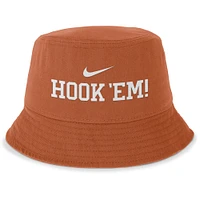 Men's Nike Texas Orange Longhorns Local Apex Bucket Hat
