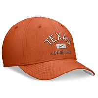 Men's Nike Texas Orange Longhorns Primetime Rise Swoosh Flex Hat