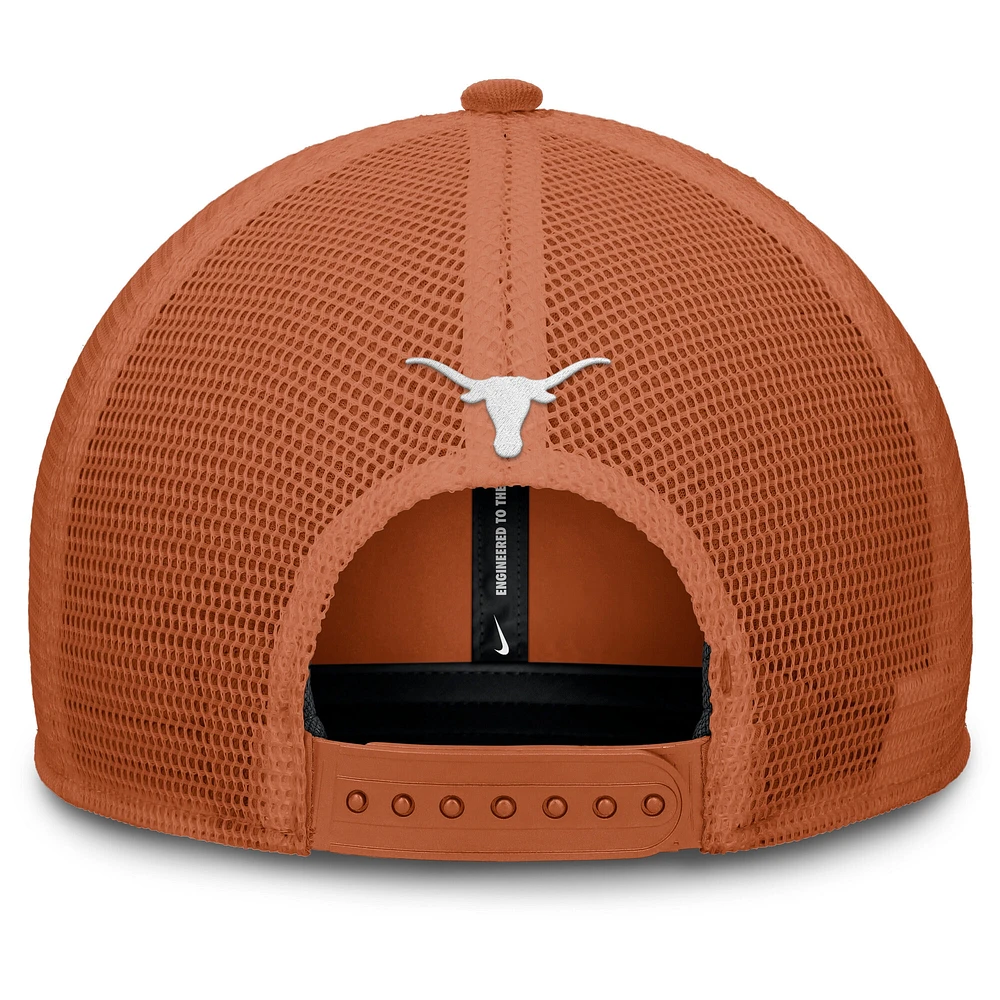 Men's Nike Texas Orange Texas Longhorns Rise Adjustable Hat