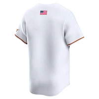 Men's Nike White Texas Longhorns College Limited Baseball Jersey
