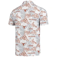 Men's Reyn Spooner White Texas Longhorns Performance Polo