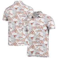 Men's Reyn Spooner White Texas Longhorns Performance Polo