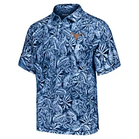 Men's Tommy Bahama Blue Texas Longhorns Tropical Score IslandZone Polo