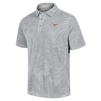 Men's Tommy Bahama Gray Texas Longhorns Big & Tall Sport Santiago Paradise Polo