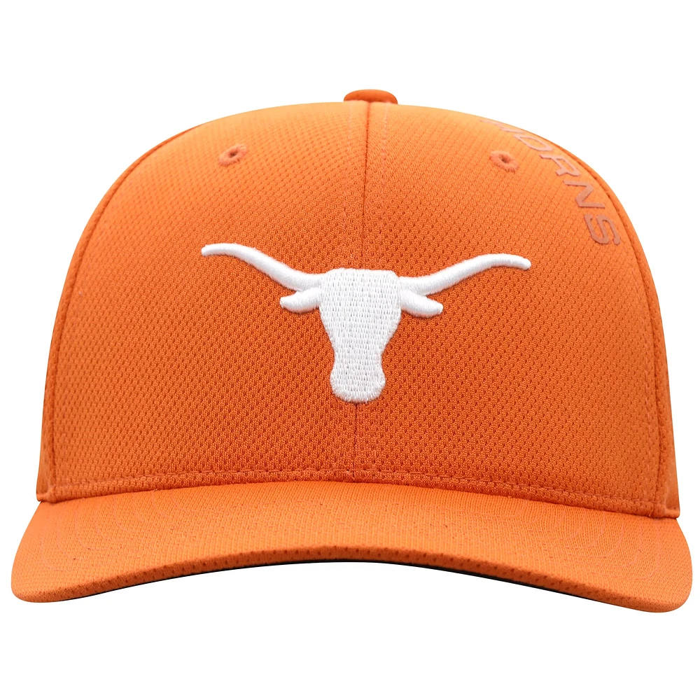 Men's Top of the World Texas Orange Texas Longhorns Reflex 2.0 Flex Fit Hat
