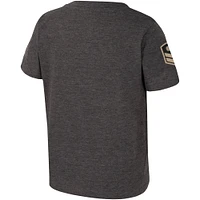 Toddler Colosseum Charcoal Texas Longhorns OHT Military Appreciation Boot Camp T-Shirt