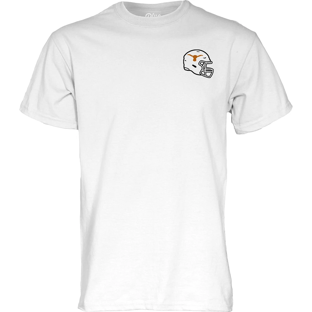 T-shirt unisexe bleu 84 blanc Texas Longhorns vs. Georgia Bulldogs 2024 Matchup