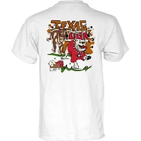 T-shirt unisexe bleu 84 blanc Texas Longhorns vs. Georgia Bulldogs 2024 Matchup