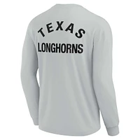 Unisex Fanatics Gray Texas Longhorns Elements Super Soft Long Sleeve T-Shirt