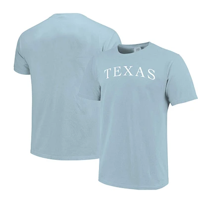 T-shirt unisexe bleu clair Texas Longhorns Comfort Colors Fashion Color Arch