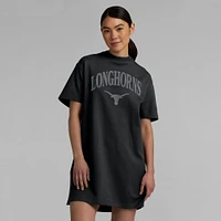 Women's Fanatics  Black Texas Longhorns Elements Go Tri-Blend T-Shirt Dress