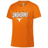 Women's Fanatics Texas Orange Longhorns Plus Lean Scoop Neck T-Shirt