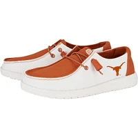 Women's Texas Orange Longhorns Wendy Casual Shoes