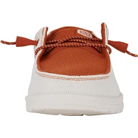 Women's Texas Orange Longhorns Wendy Casual Shoes