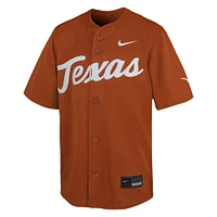 Youth Nike Texas Orange Longhorns Limited Baseball Jersey