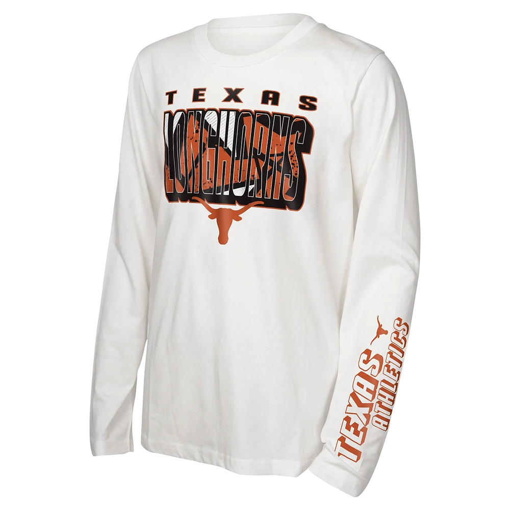 Youth Texas Longhorns the Mix T-Shirt Combo Set