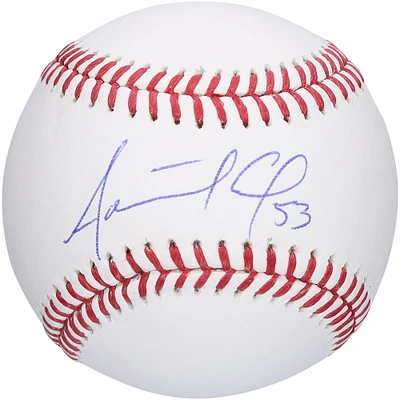 Adolis Garcia Texas Rangers Autographed Baseball