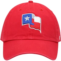 Men's '47 Red Texas Rangers Clean Up Adjustable Hat