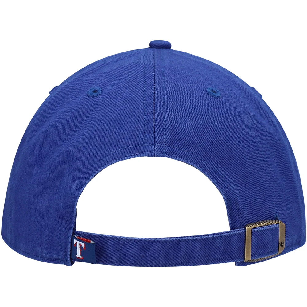 Men's '47 Royal Texas Rangers Clean Up Adjustable Hat