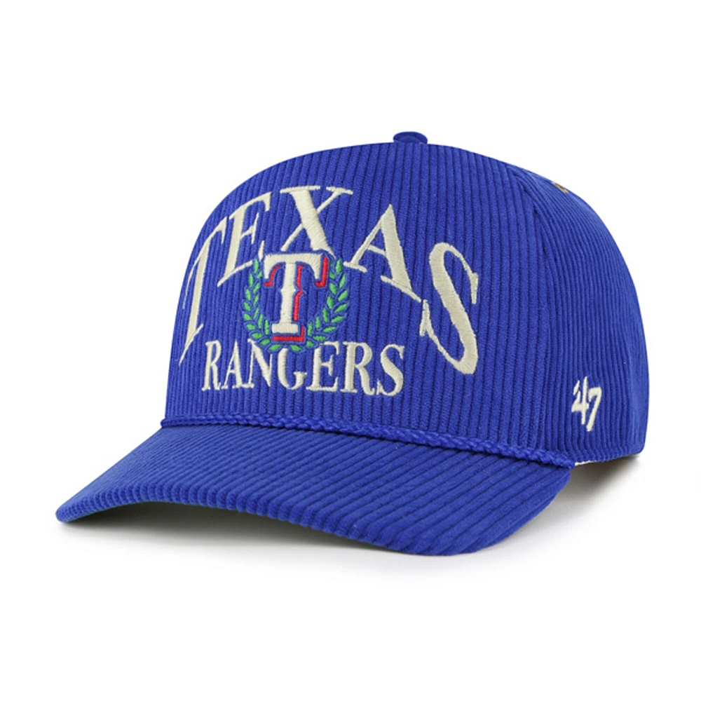 Men's '47 Royal Texas Rangers Pitchout Rope Hitch Adjustable Hat