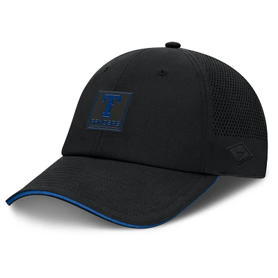 Casquette ajustable Texas Rangers Level Up Driver Fanatics noire pour homme