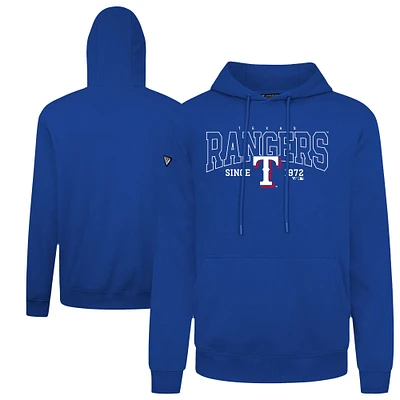 Sweat à capuche Levelwear Royal Texas Rangers Accolade Podium Textbook pour homme
