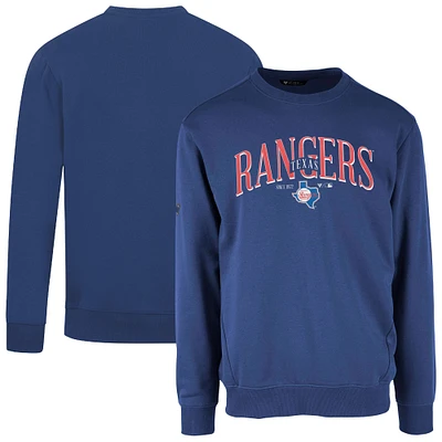 Sweat-shirt à capuche vintage Zane pour homme de la collection Cooperstown des Royal Texas Rangers Levelwear