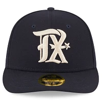 Men's New Era  Navy Texas Rangers 2023 City Connect Low Profile 59FIFTY Fitted Hat