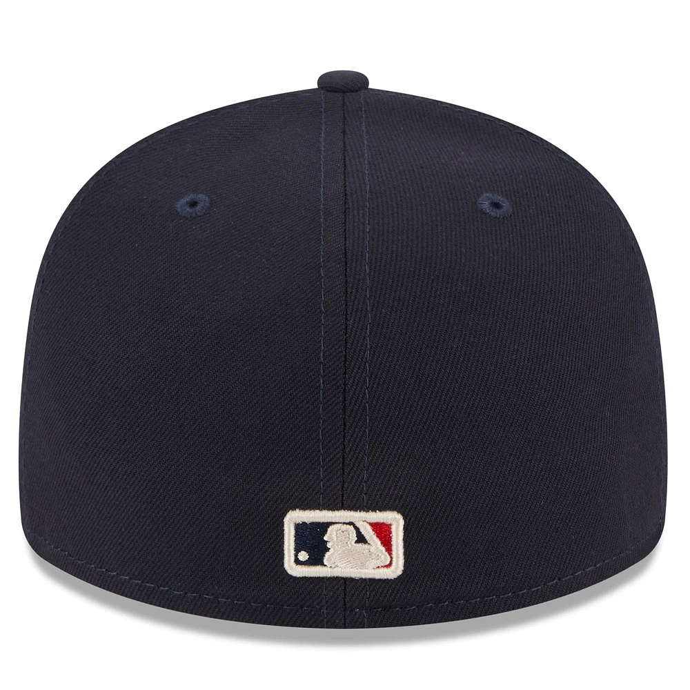 Men's New Era  Navy Texas Rangers 2023 City Connect Low Profile 59FIFTY Fitted Hat