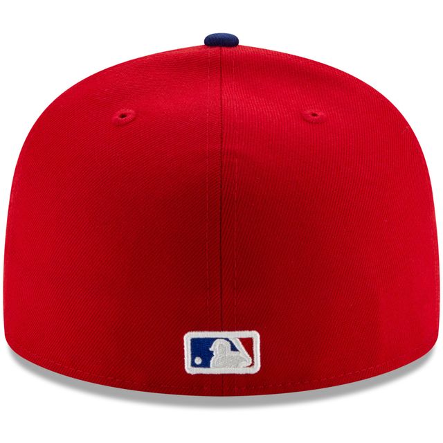 New Era Homme Rouge / Royal Texas Rangers Alternate 3 Authentic Collection On-Field - Casquette ajustée 59FIFTY