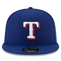 Men's New Era Royal Texas Rangers National Baseball Hall of Fame 59FIFTY Fitted Hat