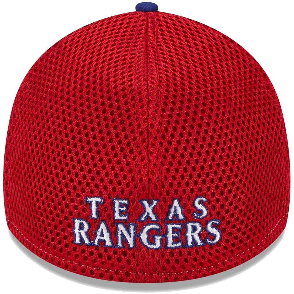 Men's New Era Royal Texas Rangers Team Neo 39THIRTY Flex Hat