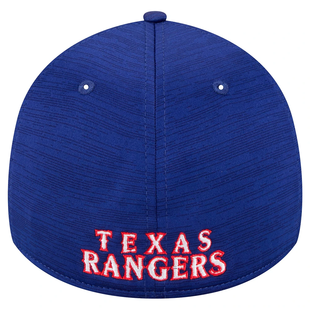 Men's New Era Royal Texas Rangers Tech 39THIRTY Flex Hat