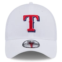 Men's New Era White Texas Rangers 39THIRTY Flex Hat