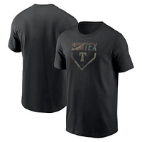 Men's Nike Black Texas Rangers Camo T-Shirt