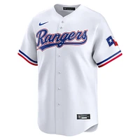 Men's Nike Jacob deGrom White Texas Rangers Home Limited Player Jersey