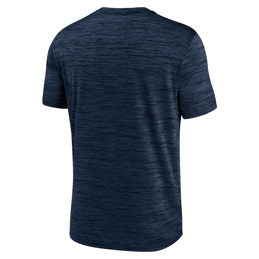 Men's Nike Navy Texas Rangers Authentic Collection City Connect Velocity Performance T-Shirt