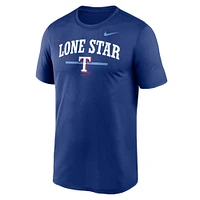 Men's Nike Royal Texas Rangers Local Legend Practice Performance T-Shirt